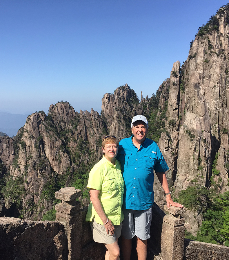 Graeme and Sally from Australia Tailor-made a China Tour to Shanghai, Yellow Mountain and Suzhou