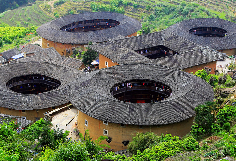 Fujian Tulou, the Hakka Houses in China